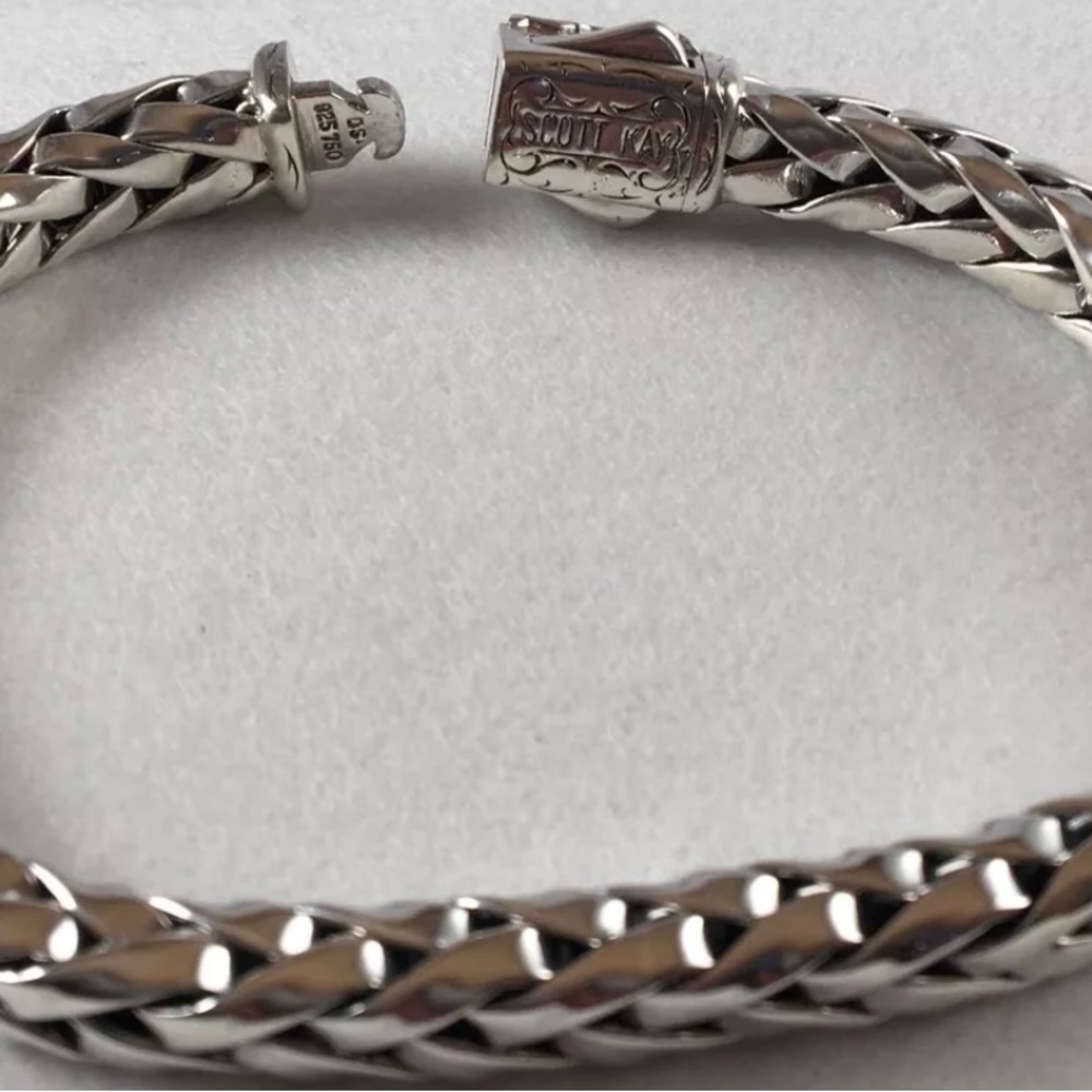 Scott Kay Sterling Silver Woven Bracelet